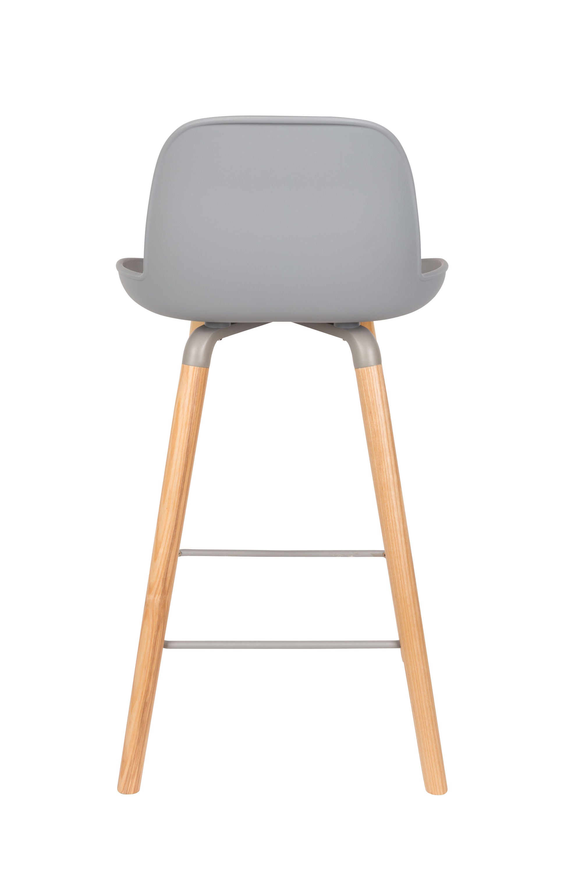 Zuiver Set of 2 Albert Kuip Light Grey Counter Stool